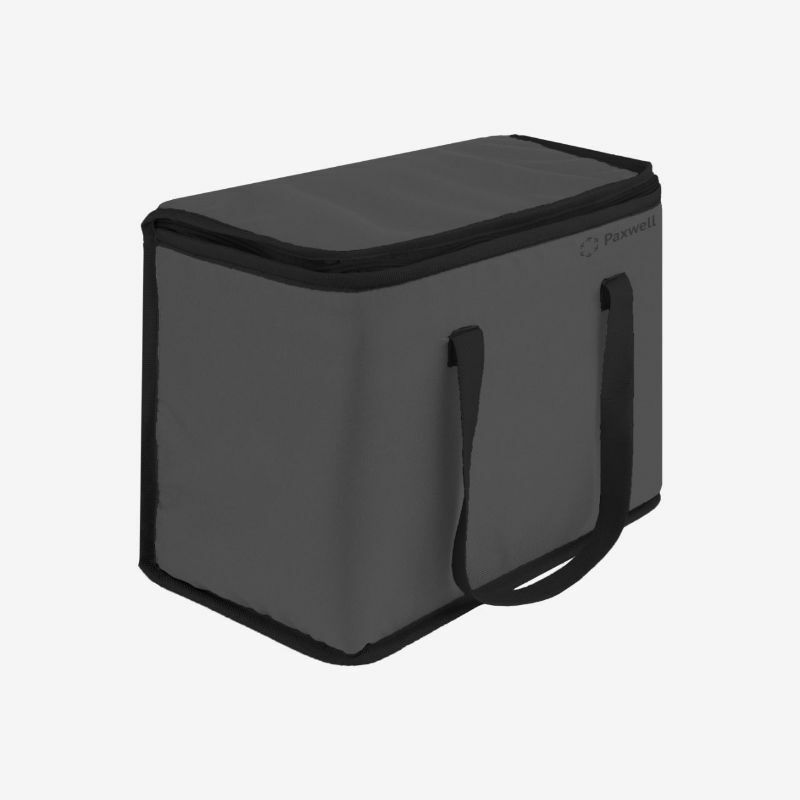 термосумка сумка холодильник  темно серый черная